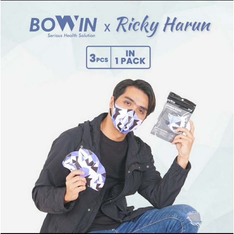 BOWIN MASKER KN95 - DUCKBILL 3D (FILTER 95% BFE PFE) MASKER MEDIS MASKER DUCKBILL ANAK MASKER DEWASA
