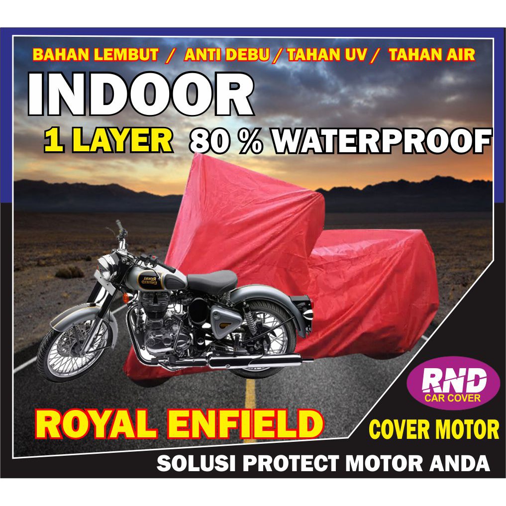 Royal Enfield classic 350/500C Cover Motor Aksesoris Motor Sarung Motor