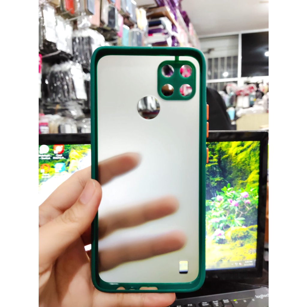 Bumper AERO CASE Realme C21Y 6.5 inchi Hardcase My Choice List Warna Matte