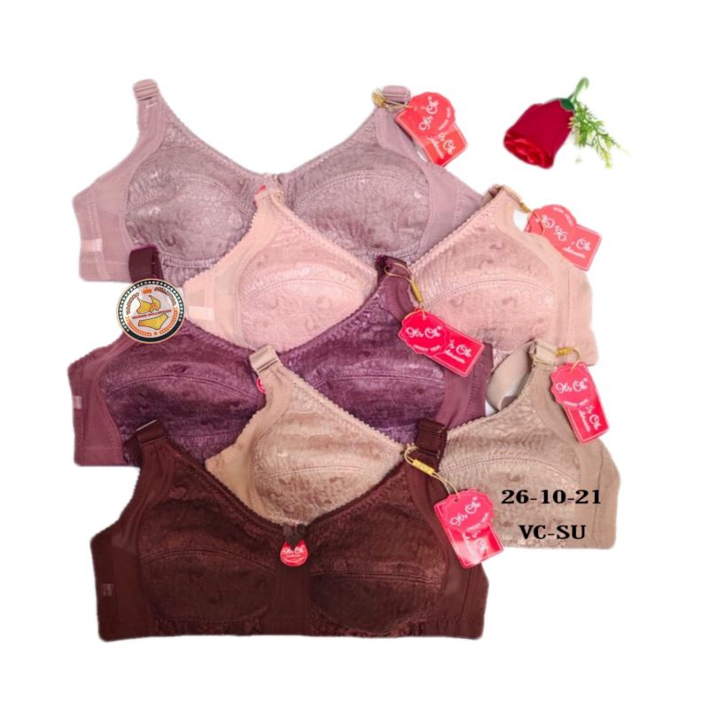 BH Brukat Jumbo/Bh Lutty /BH Sport Brukat Tanpa Busa Cup Jumbo