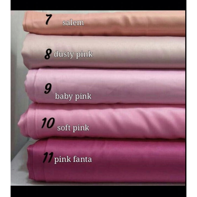 kain saten satin velvet / kain furing / kain lapis / kain baju