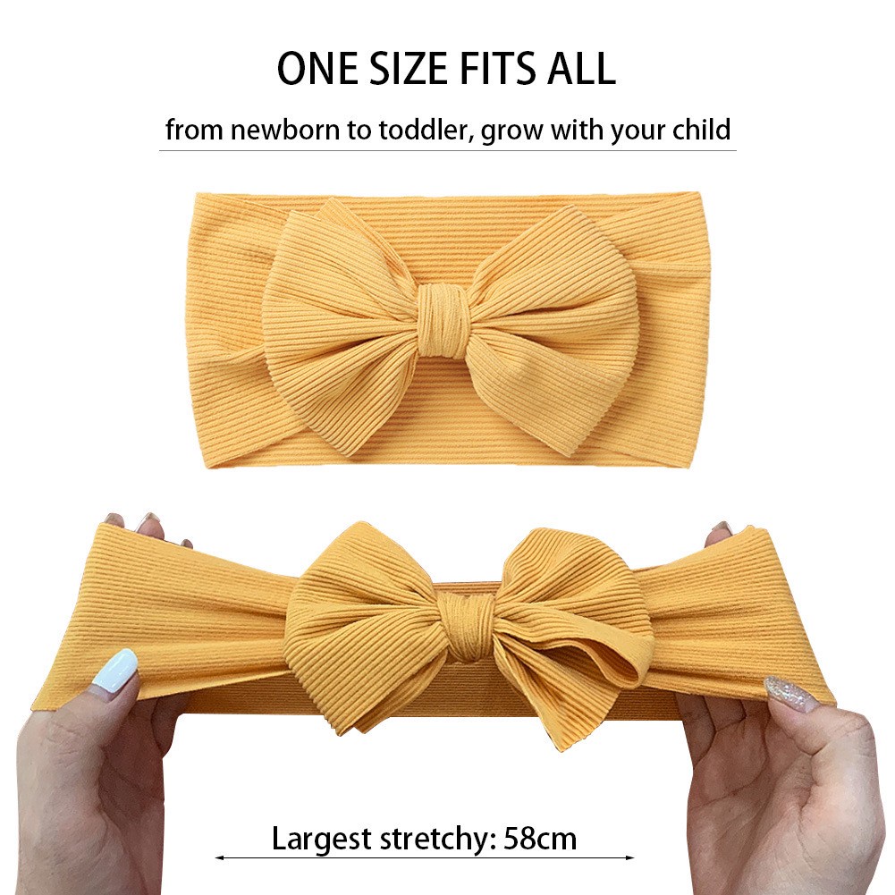 (Big Bow) Bandana bayi headband jumbo premium import pita anak perempuan catalog QUIN NQ