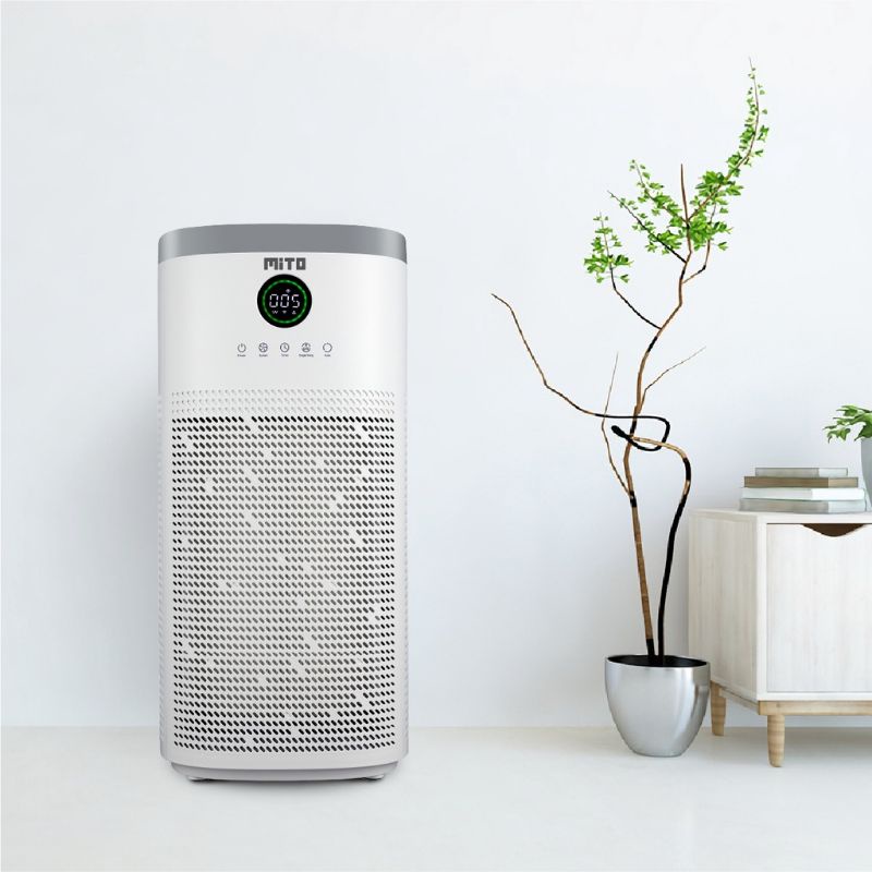 Mito Air Purifier 50 Alat Pembersih Udara with HEPA13 Filter, Sinar UV-C, Alergy Protection &amp; Ion Negatif (Anion)