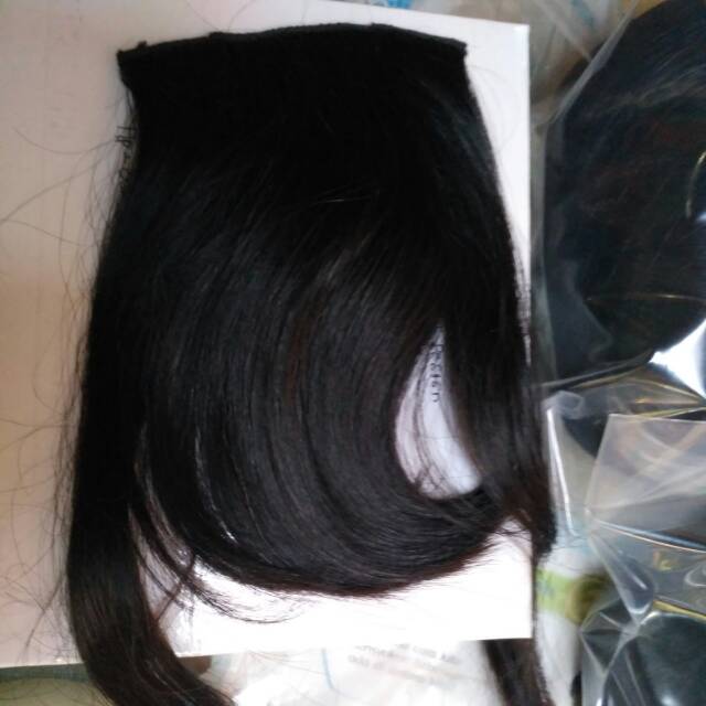 Pony clip Human hair 100 %