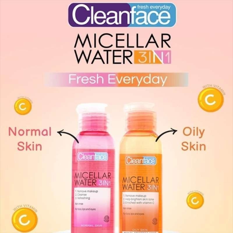 ✿ MADAME ✿ CLEAN FACE MICELLAR WATER 3IN1 PEMBERSIH WAJAH BY PURBASARI BPOM