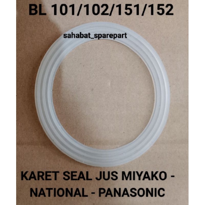 KARET SEAL JUS GELAS BESAR BLENDER MIYAKO BL 101/102/151/152 MULTI