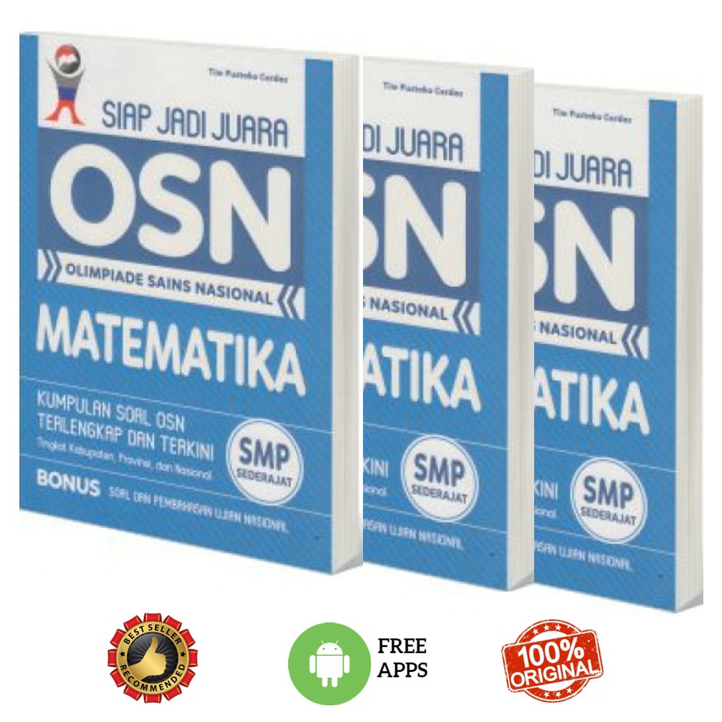 Siap Jadi Juara OSN Matematika SMP Olimpiade Matematika SMP