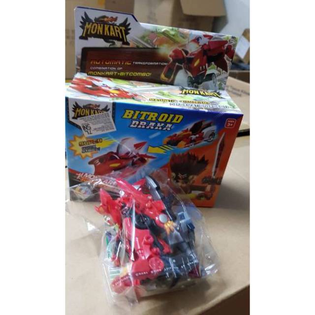 Mainan Robot Monkart Zero,Draka,Moncha