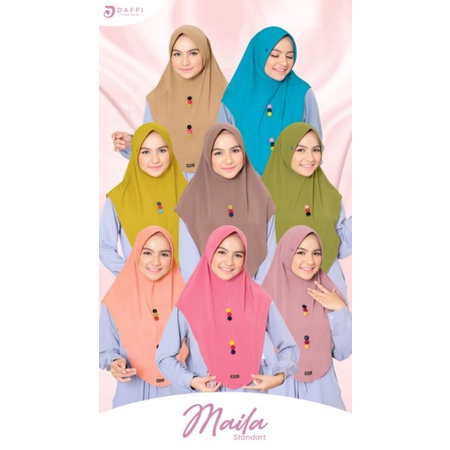 TERBARU.... MAILA STANDART, ORI BY DAFFI HIJAB