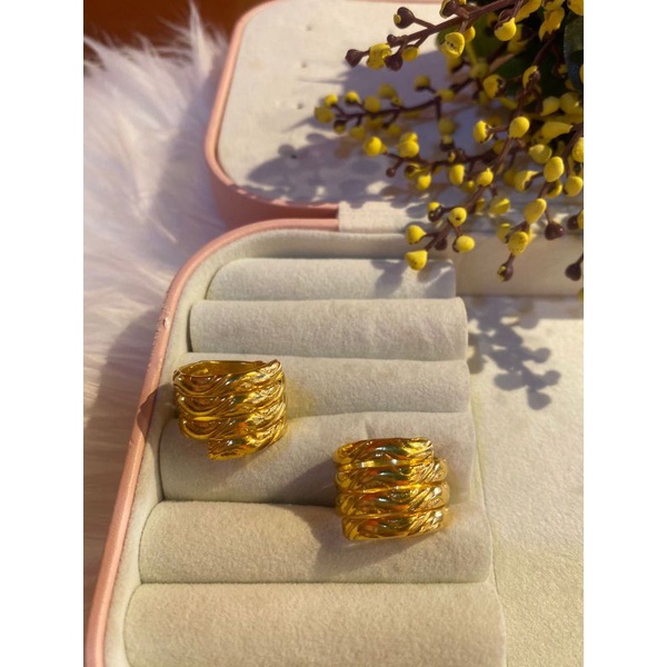 cincin lapis  emas 999