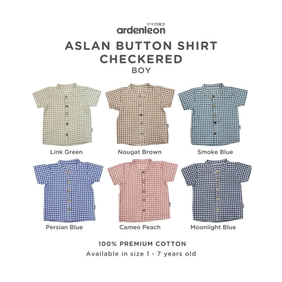 Ardenleon - Aslan Button Shirt Checkered