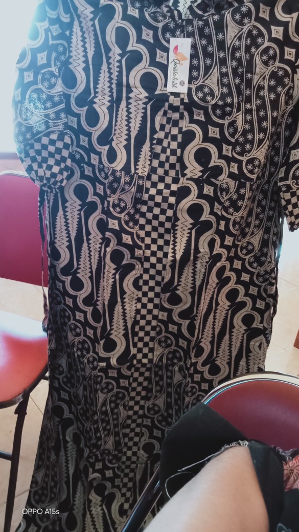 Ms Gamis Batik Sriwedari Maxi Super Jumbo Xxl Ld 110