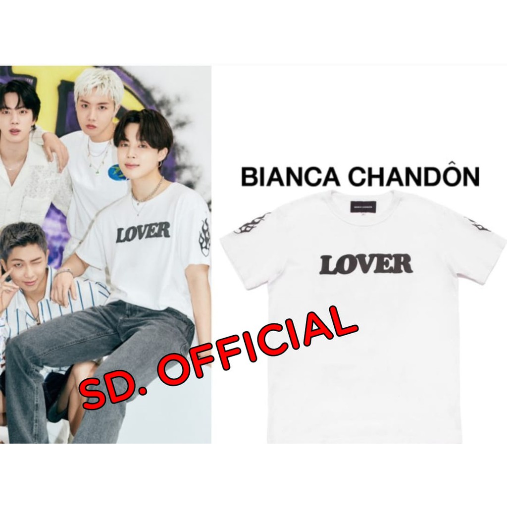 Kaos BTS Jimin Lover Bianca Chandon