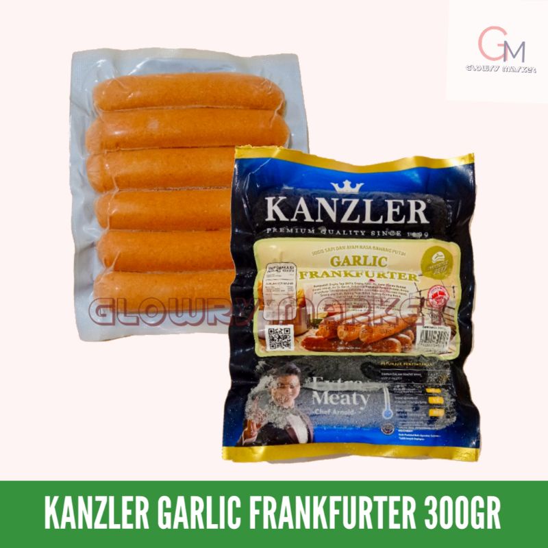 

KANZLER GARLIC FRANKFURTER 300GR KANZLER SOSIS AYAM RASA BAWANG SOSIS KENZLER