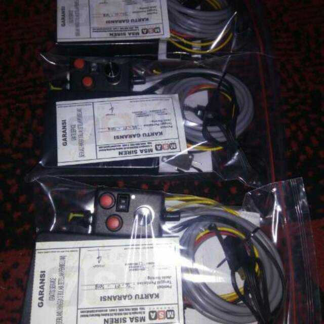 Modul Sirine 9 suara BM plus Pengaturan Volume