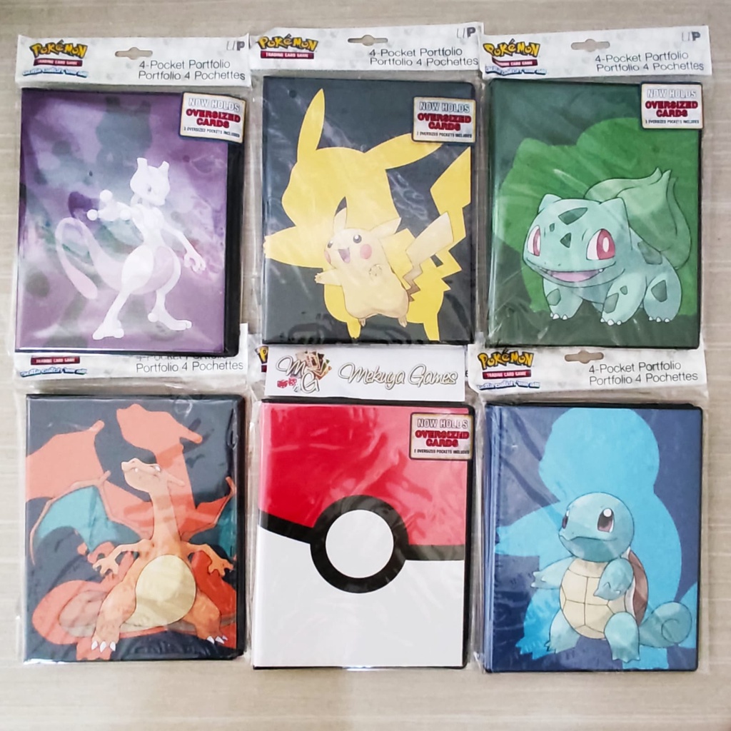 

Ultra Pro Pokemon 4-Pocket A5 Portfolio Binder Buku Album 80 Kartu