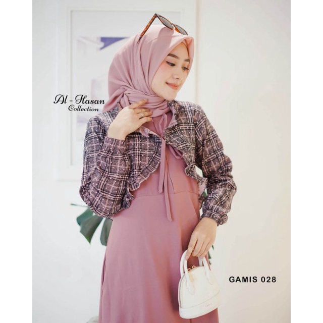 gamis kekinian gamis terbaru gamis ori alhasan gamis terbaru 2021