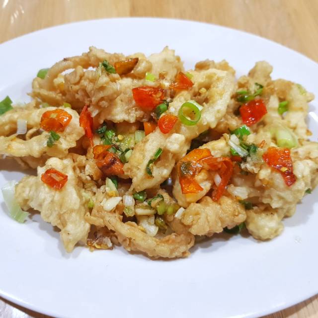 

Cumi Goreng Cabe Garam