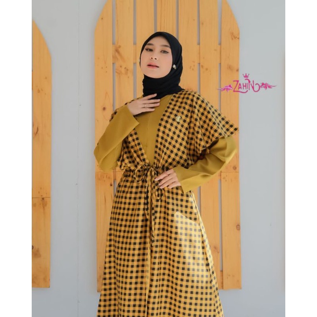 ZAHIN ORI KAMILA OUTHER // KAMILA OUTHER // NAKILA OUTER //Gamis outher // Outer // Gamis Itycrepe // Gamis muslimah