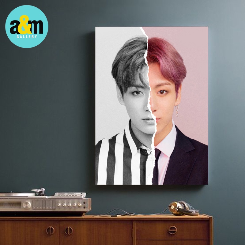 Poster Kayu BTS LOVE YOUR SELF ANSWER VERSION JIN RM SUGA JUNGKOOK J-HOPE JIMIN V I Hiasan Dinding Dekorasi Kamar I Poster Kayu K-POP Dekorasi Kamar - A&amp;M