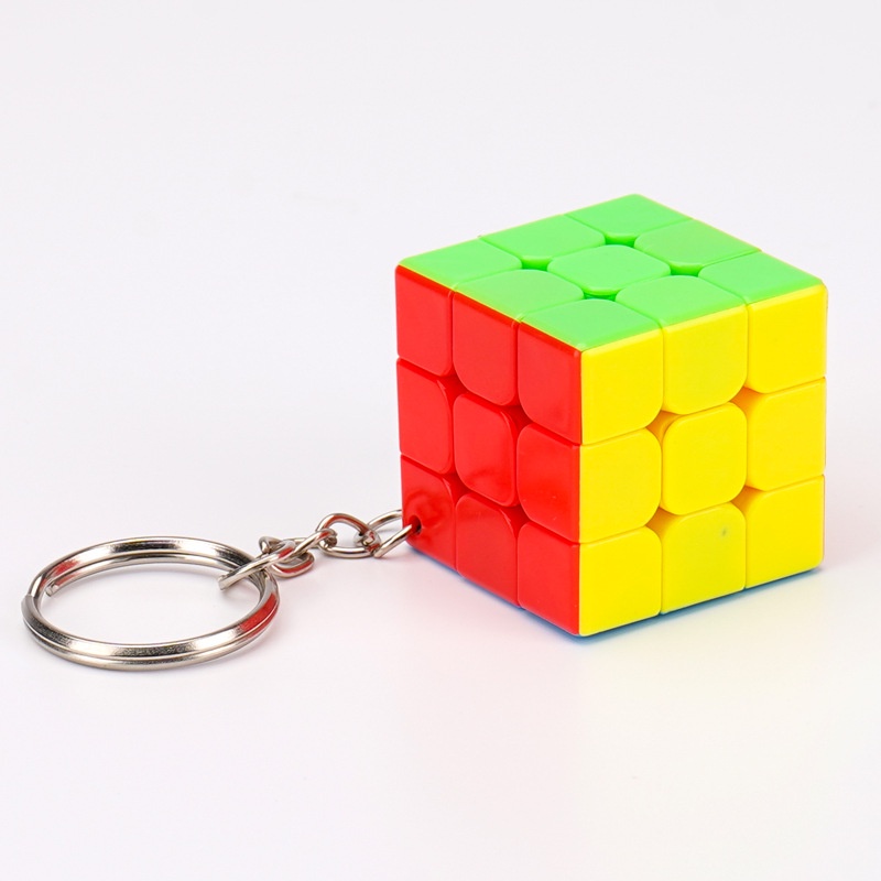 Gantungan Kunci Rubik 3x3 Murah - Keychain Rubik Murah