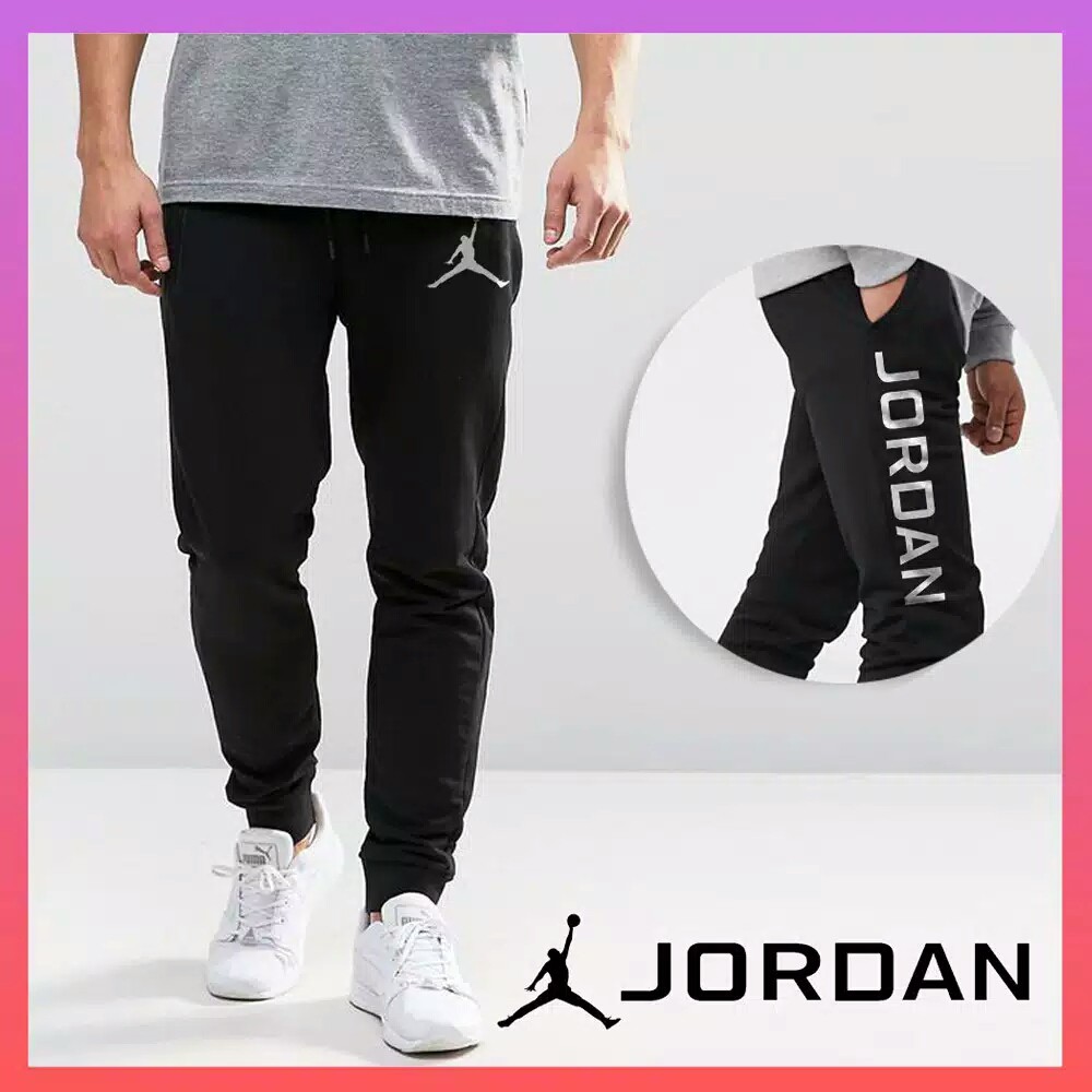 Celana Joger Pria. Nike Jordan X Psg Sweat Pants High Quality Big Size