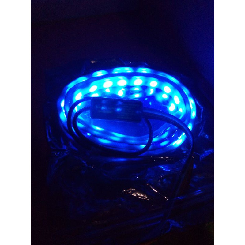 Lampu led pelangi rgb 50+ modul 12 volt panjang 120cm