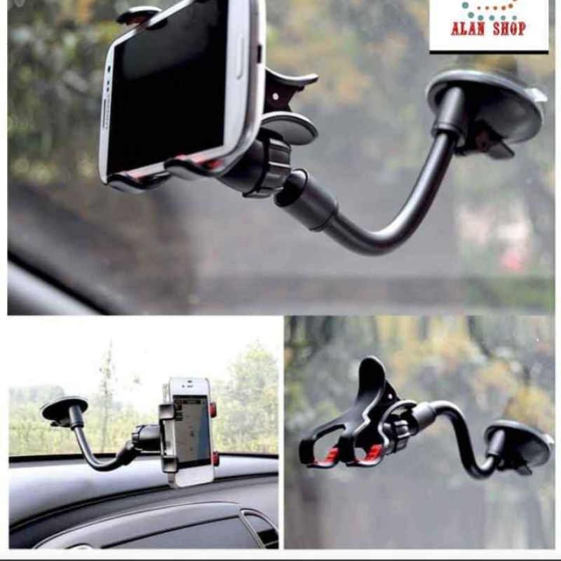HOLDER HP MOBIL JEPIT KACA & DASHBOARD