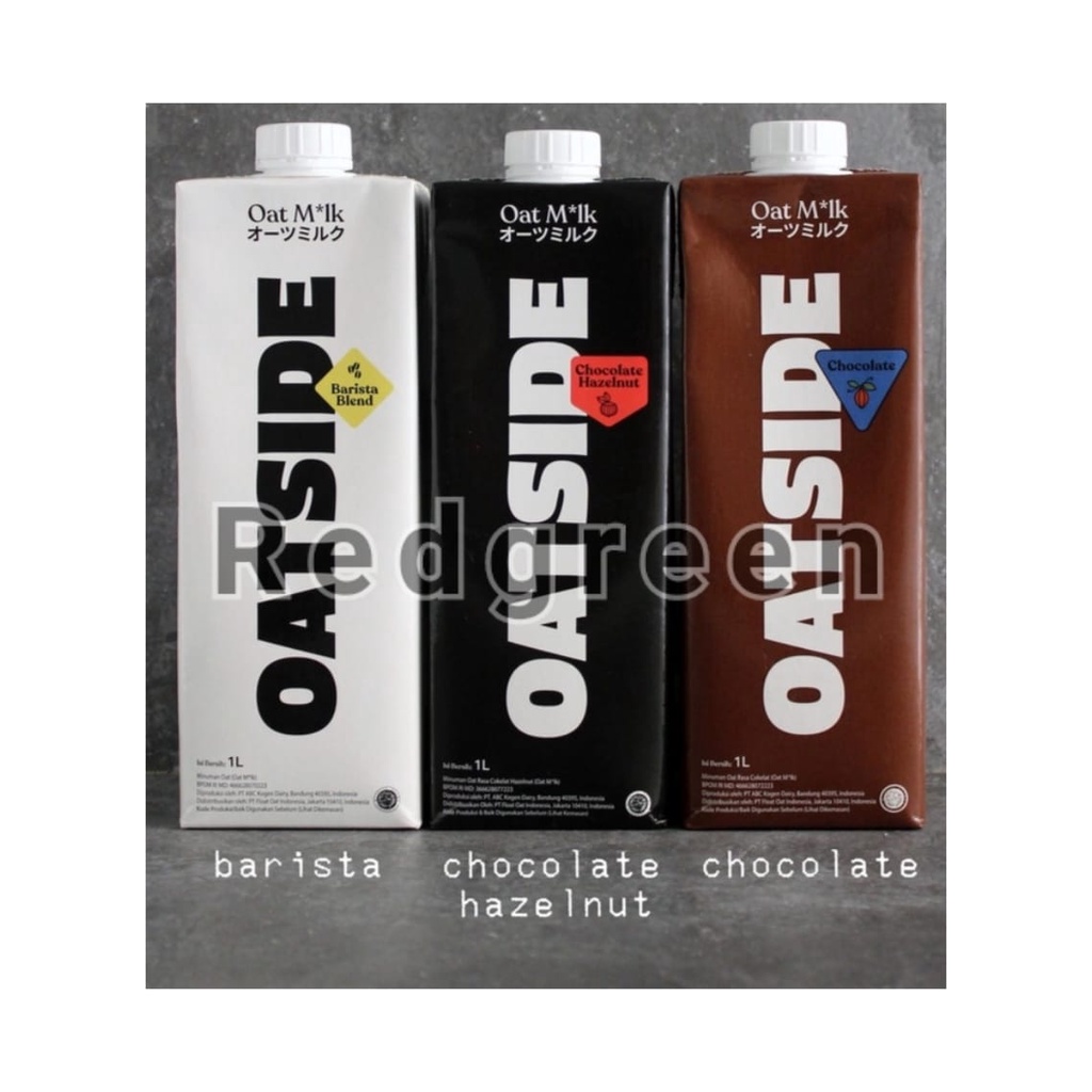 

OATSIDE Oat Milk 1L - Susu Oat Gandum Lactose & Dairy Free oatside milk barista blend chocolate hazelnut chocolate 1000gram 1liter