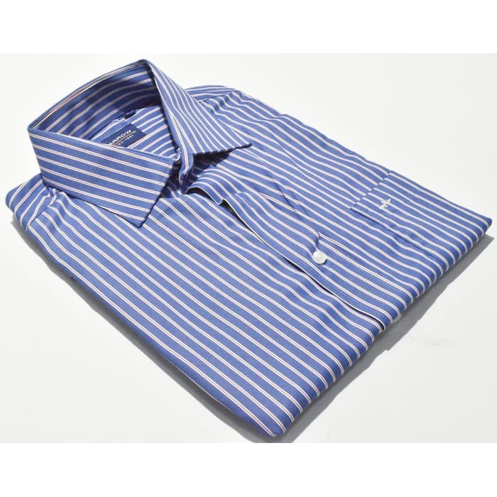 NEW FB KEMEJA PRIA ARROW LENGAN PENDEK BIRU AO39 ORIGINAL & REAL PICTURE