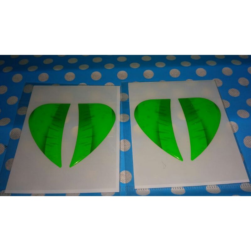 stiker visor hjc rpha 11 mike wajowski ori 3 pasang