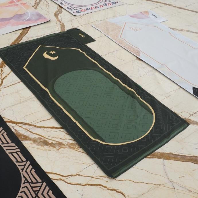 Sajadah Lipat Travel PAHALA-Mekkah2 (Waterproof/TANPA KOMPAS)