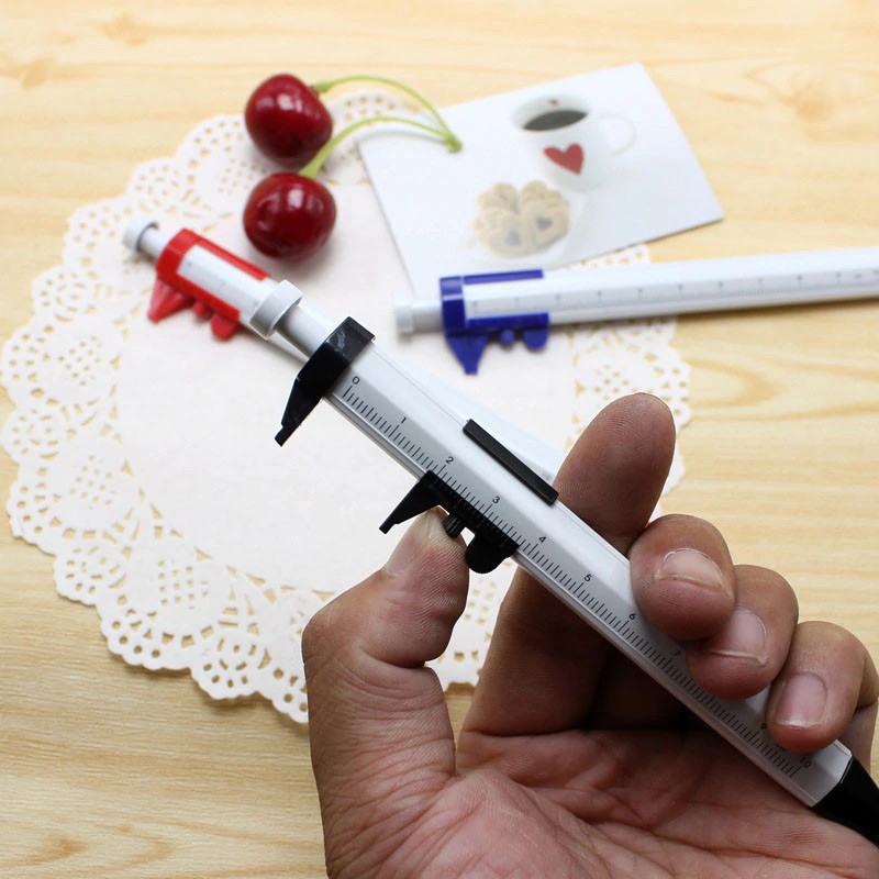 

INDORETAIL | Hot Sale Multifungsi Skala Ballpoint Pen 0.5 MM Sekolah Obeng Caliper Tingkat Pena