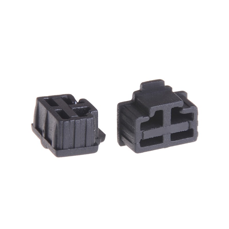 (Ele) 10pcs Plug Pelindung Port Ethernet Rj45 Anti Debu Warna Hitam / Putih