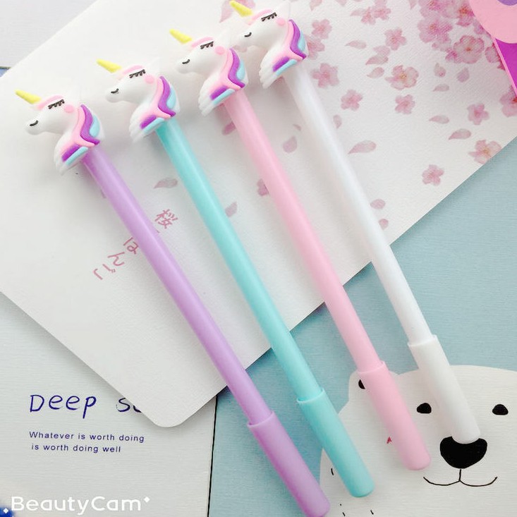 

952 Pena Bolpen Pen Stationery Alat Tulis Lucu Unik Pen Model Unicorn