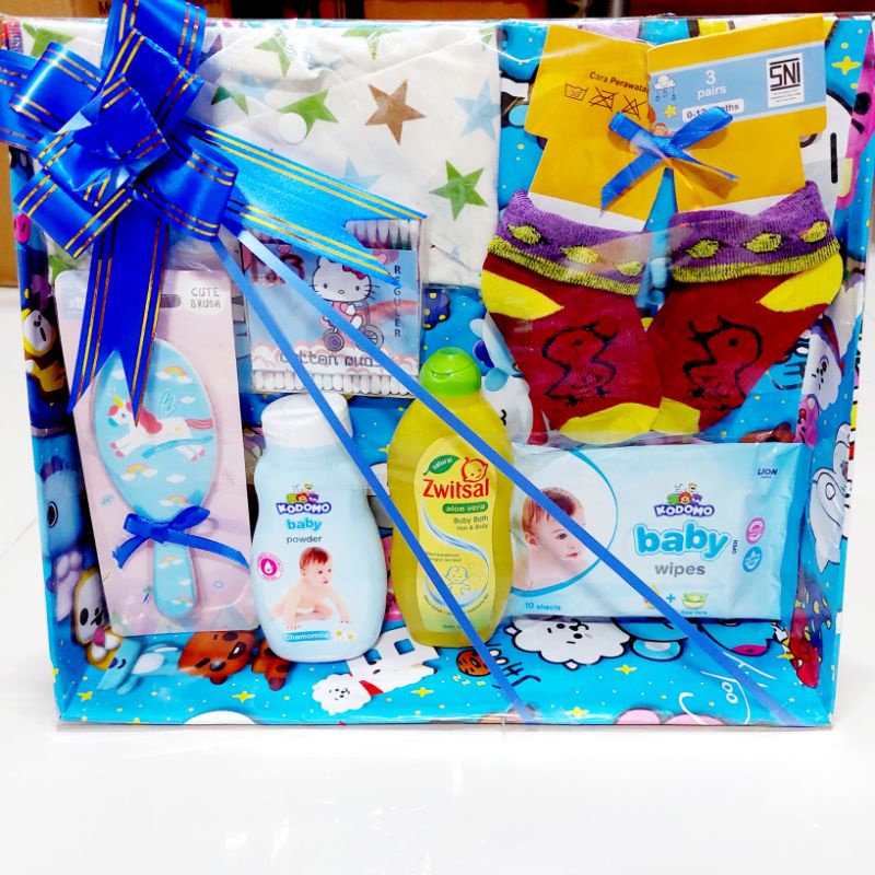 Hampers Perlengkapan Mandi Bayi Baru Lahir Kado Bayi Baru lahir Cantik Paket hemat Premium Baby Gift Set