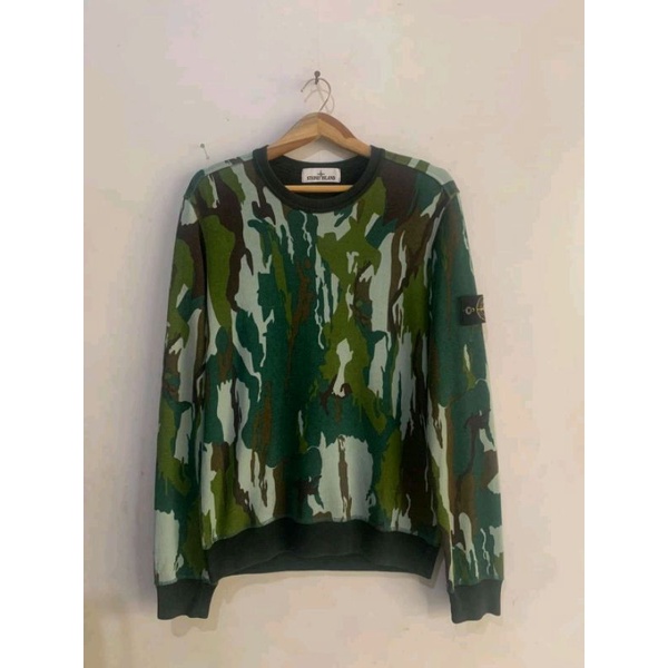 Crewneck Stone Island Flowing Camo