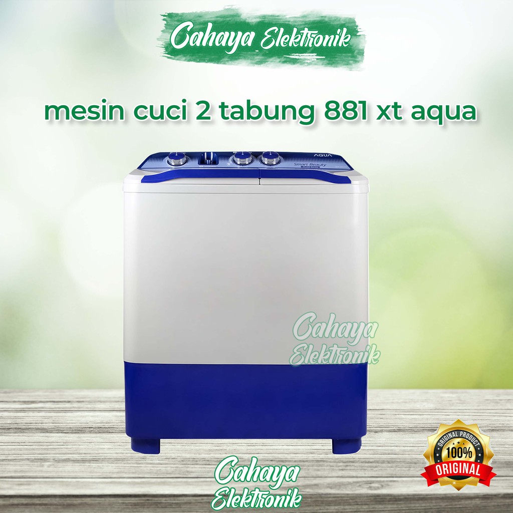 MESIN CUCI AQUA 881 XT ORIGINAL