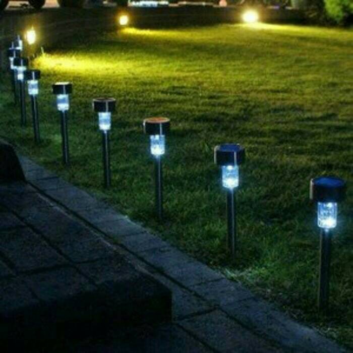 Lampu Taman LED Solar Cell Tenaga Surya Otomatis Murah