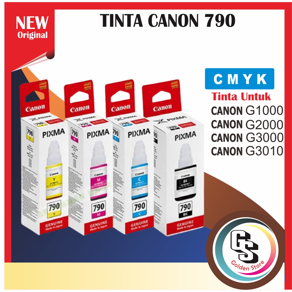 TINTA CANON GI 790 PREMIUM(COMPATIBLE) For CANON G1000, G2000, G2002, G3000-PCS &amp; SET