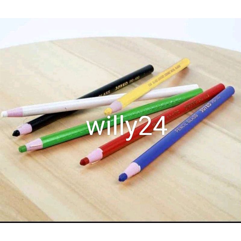 

kampur pensil joyko warna warni-pensil glass-pensil kaca per 1 pcs