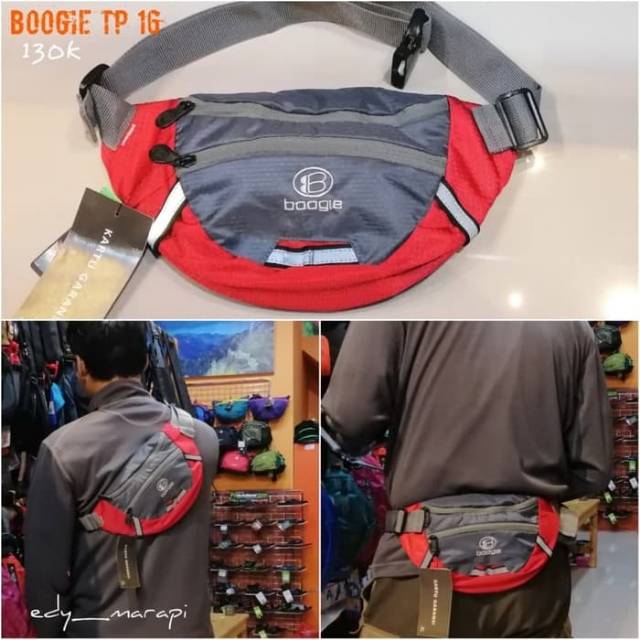 Tas Waist Bag Boogie Tas Pinggang Boogie Ori