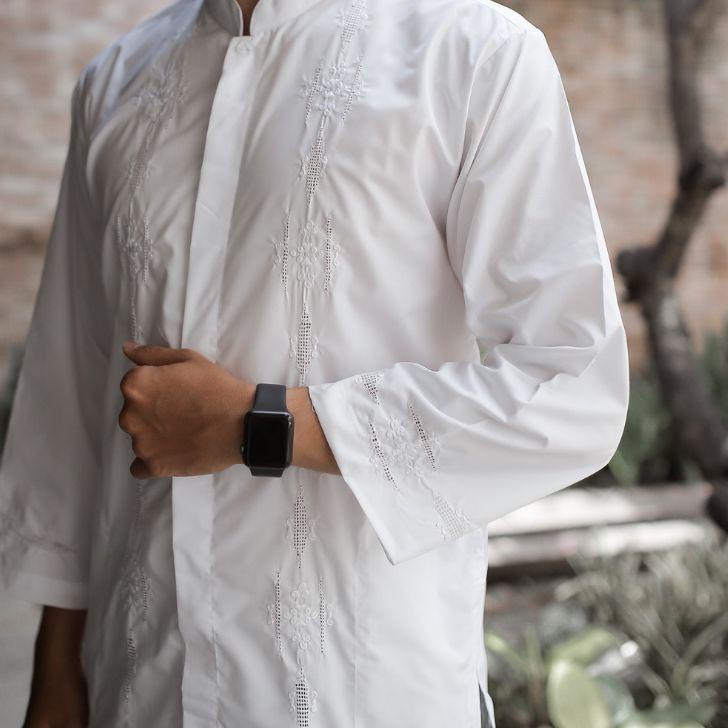 ۞ baju Koko Kerancang padang full bordir dan sulam tangan lengan panjang dan pendek ☆