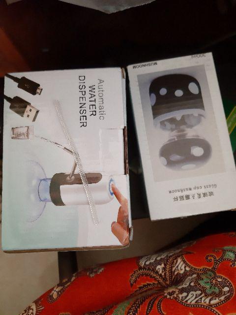 Botol Minum Kaca / Botol Jamur / Botol Tumblr / My Bottle Mushroom