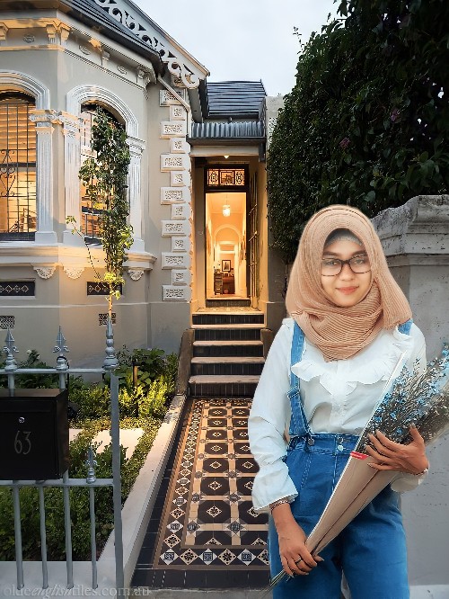 Gamis Batik (cod) Manggar Gamis Batik Pesta Model Terbaru