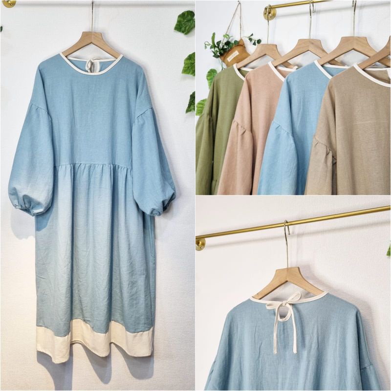 MIDI DRESS LINEN PREMIUM / JENIE MIDI DRESS