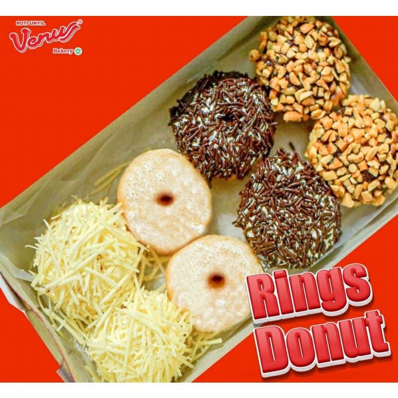 

Roti Unyil Venus Bakery Edisi Khusus Asli Khas Bogor | Special Edition Rings Donut