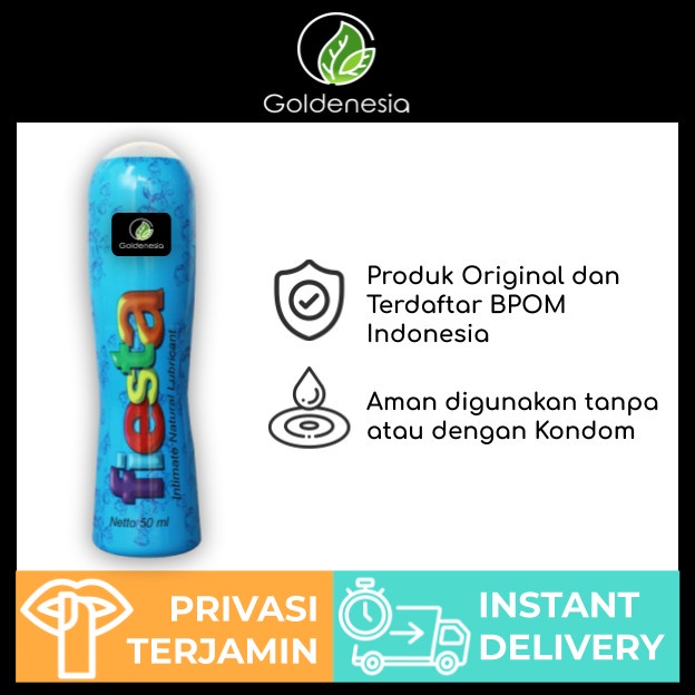 Lubricant Fiesta Natural Gel - 50ml
