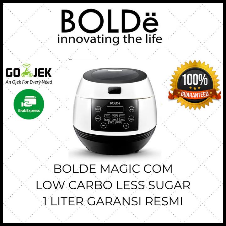 Bolde Rice Cooker Low Carbo Less Sugar Mini 1 Liter / Magic Com Kecil