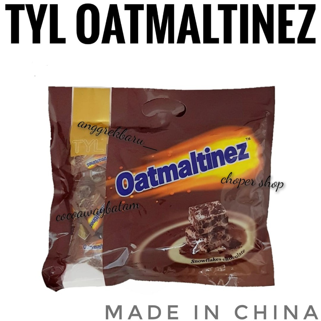 TYL Oatmaltinez Snowflakes Choco 250gr